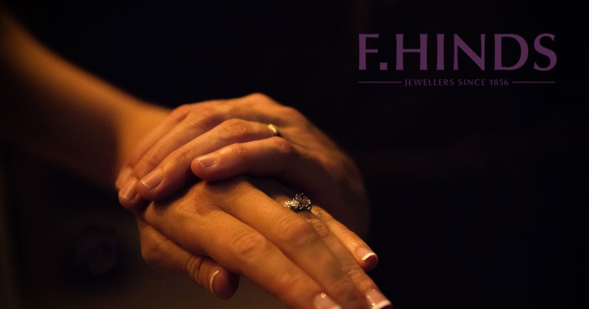 F hinds wedding on sale rings