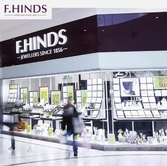 F.Hinds storefront